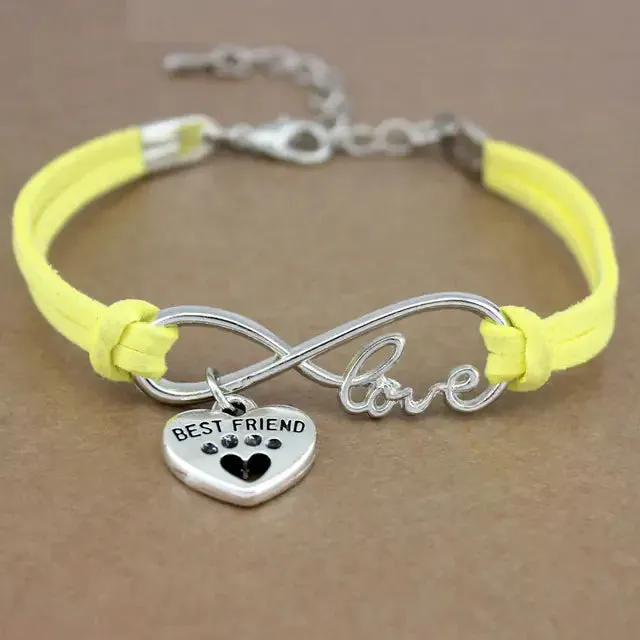 Rope Bracelet With Charms^