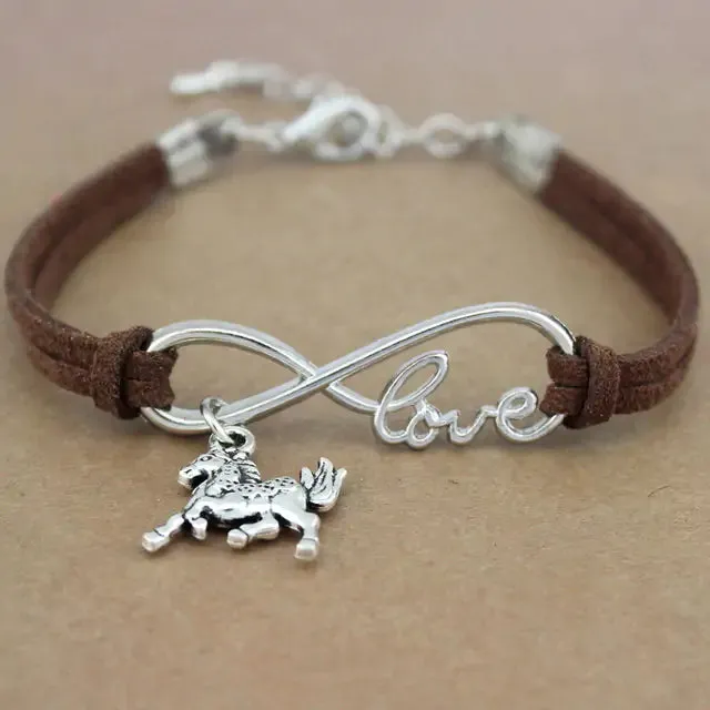 Rope Bracelet With Charms^