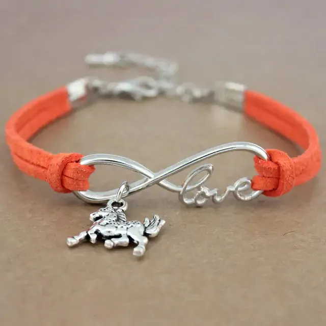 Rope Bracelet With Charms^