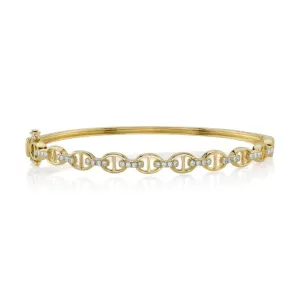 SC55023424ZS 14K Yellow Gold Bangle Bracelet