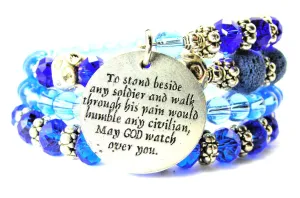 Soldiers Prayer Multi Wrap Bracelet