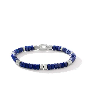 Spiritual Beads Hex Bracelet with Lapis