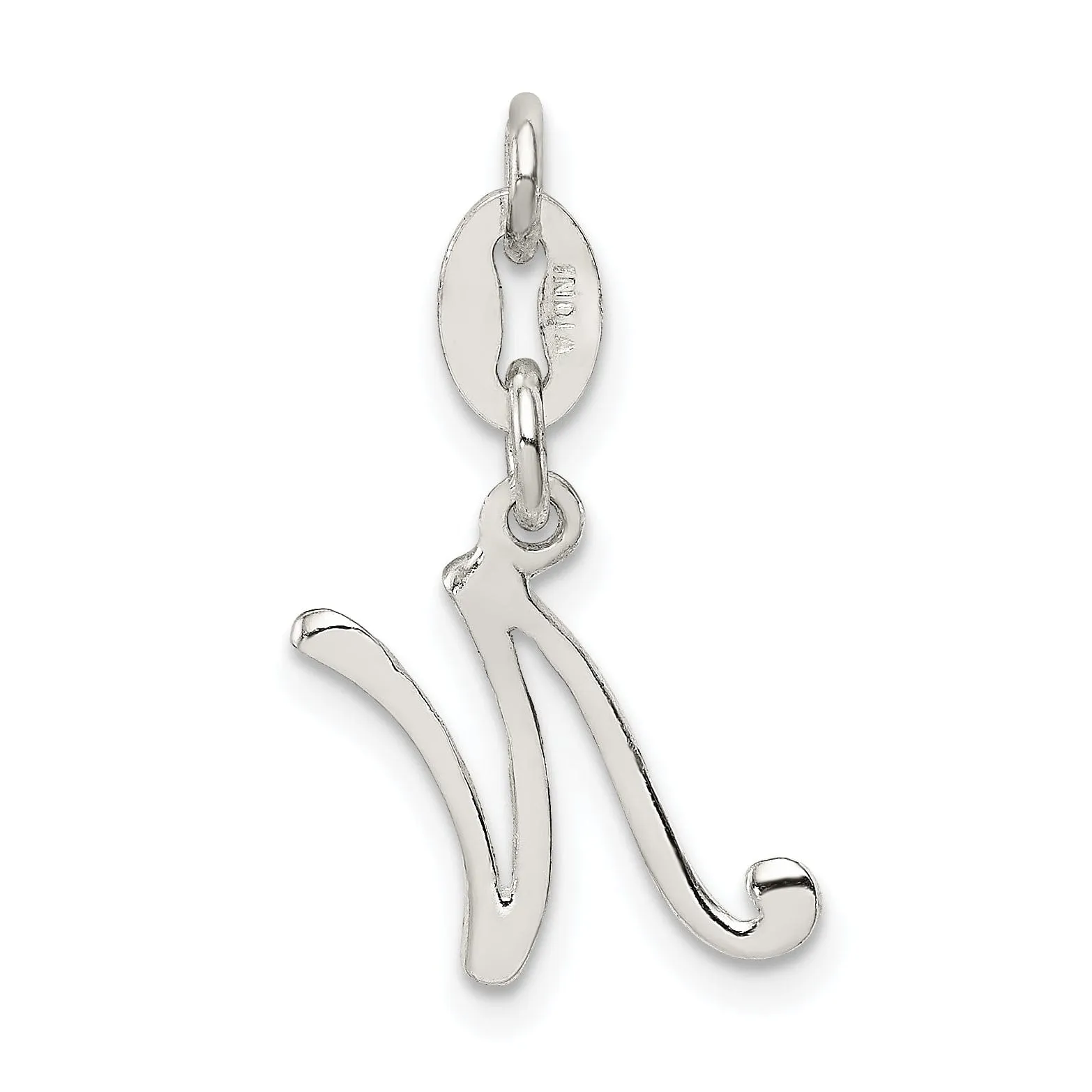 Sterling Silver Chain SlideN Charm Pendant