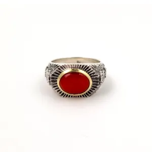 The Empire Red Coral Kingdom Ring